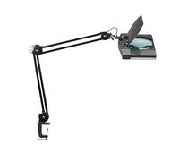 MAUL 82650 90 LED Lampe Loupe Invico, Klemmfuá, Noir