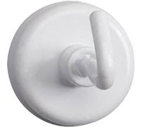 Maul Aimant (Ø x H) 25 mm x 36 mm rond, avec crochets blanc 5 pc(s) 6157802