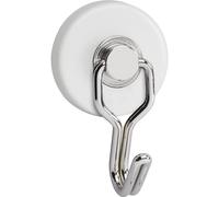 Maul Aimant (Ø x H) 35 mm x 53 mm rond, avec crochets blanc, argent 2 pc(s)