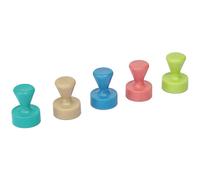 Maul Aimant 6168499 (Ø x H) 12 mm x 16 mm cône rose, Atlantic Blue, turquoise,