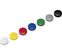 Maul Aimant MAULsolid (Ø x H) 38 mm x 15.5 mm rond jaune, rouge, bleu, blanc, vert, gris, noir 10 pc(s) 6163999