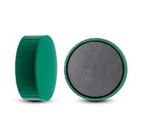 MAUL Aimant MAULsolid, Lot de 2 Gros Aimants Puissants à Usage Multiple, Aimants Ronds au design Moderne, 38 x 15, 5 mm, Charge Jusqu'à 2, 5 kg, Verts