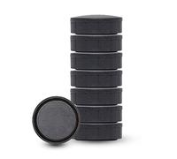 MAUL Aimant MAULsolid, Lot de 8 Petits Aimants Puissants à Usage Multiple, Aimants Ronds au design Moderne, 20 x 7, 5 mm, Charge Jusqu'à 0, 3 kg, Noirs