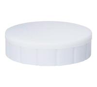 MAUL Aimant MAULsolid (X H) 24 mm x 8 mm Rond Blanc 10 PC(S) 6162402