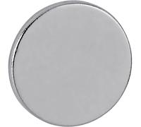 Maul Aimant Néodyme (Ø x H) 10 mm x 1 mm disque argent 10 pc(s) 6166196