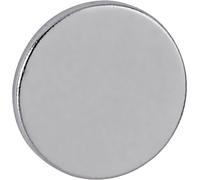 Maul Aimant Néodyme (Ø x H) 10 mm x 1 mm disque argent 10 pc(s) 6166196