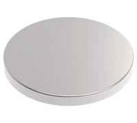 MAUL Aimant néodyme autocollant Diamètre : 10 x (H)1 mm nickel 20 aimants