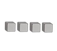 Maul Aimant Néodyme MAUL (l x H x P) 10 x 10 x 10 mm cube argent 4 pc(s) 6169296