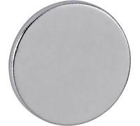 Maul Aimant Néodyme (Ø x H) 10 mm x 1 mm disque argent 10 pc(s) 6166196