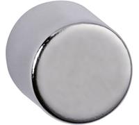 Maul Aimant Néodyme (Ø x H) 10 mm x 10 mm cylindrique argent 4 pc(s) 6166896