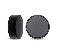 MAUL Aimant solid s. blister, Ø 38 mm, 2,5 kg puiss, 2 pcs/jeu noir | Lot de 2 pièces, force 2.5 kg, boîtier incassable, format Ø 3.8 cm, prise agréable, idéal planning