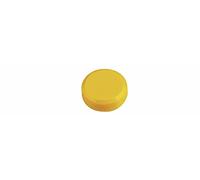MAUL aimants à facettes (20 pièces) MAULpro Ø 20mm | Aimant en Plastique | Aimant puissants pour Tableau Blanc magnetique et Tableau Blanc effacable | Idéal pour Le Bureau et l'atelier | Jaune