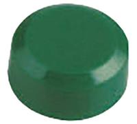 MAUL Aimants à Facettes (20 Pièces) MAULpro 15 mm, Aimant en Plastique, Aimant Puissants pour Tableau Blanc Magnetique et Tableau Blanc Effacable, Idéal pour le Bureau et l'Atelier, Vert