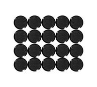 MAUL Aimants à Facettes (20 Pièces) MAULpro 20 mm, Aimant en Plastique, Aimant Puissants pour Tableau Blanc Magnetique et Tableau Blanc Effacable, Idéal pour le Bureau et l'Atelier, Noir