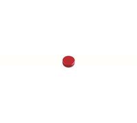 MAUL aimants à facettes (20 pièces) MAULpro Ø 33mm | Aimant en Plastique | Aimant puissants pour Tableau Blanc magnetique et Tableau Blanc effacable | Idéal pour Le Bureau et l'atelier | Rouge