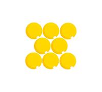 MAUL Aimants MAULpro résistance 170 g diamètre 15 mm 8 pièces jaune