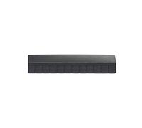 MAUL Aimants MAULsolid 54 x 19 mm – 10 pièces, plastique, grande force d'adhérence – Noir