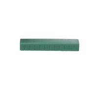 MAUL Aimants MAULsolid 54 x 19 mm (10 Pièces), Mini Aimants en Plastique avec Grande Force d'Adhérence, Aimants Puissants pour Tableau Blanc, Idéal pour le Bureau et l'Atelier, Vert
