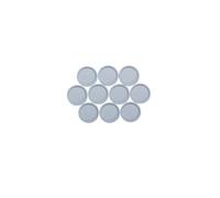MAUL Aimants ronds PE résistance 2 kg Made in Germany dimensions 34 x 13,8 mm 10 pces 6173384 gris