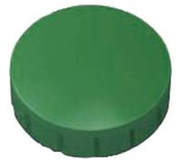 MAUL Aimants ronds verts Lot de 10 maintien fiable | teinte vive, tient jusqu’à 7 feuilles, format compact Ø 2 cm, plastique incassable, surface laquée soignée