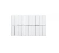 MAUL Aimants tableau MAULpro Blanc pur lot de 20 tenue 1 kg