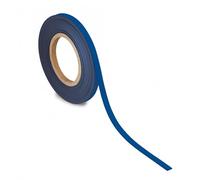 MAUL Bande de Marquage 10 mm x 1 mm, Bande Inscriptible avec Dos Magnétique, Utilisable dans le Bureau, l'Atelier, l'entrepôt et la Cuisine, Découpable Individuellement, Longueur 10 m, Bleu
