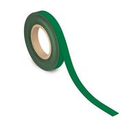 MAUL Bande de Marquage 20 mm x 1 mm, Bande Inscriptible avec Dos Magnétique, Utilisable dans le Bureau, l'Atelier, l'entrepôt et la Cuisine, Découpable Individuellement, Longueur 10 m, Vert