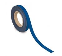 MAUL Bande de marquage 20 mm x 1 mm – inscriptible, dos magnétique, 10 m, bleu