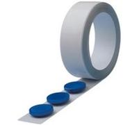 MAUL Bande magnétique adhésive, (l)35 mm x (L)25 m, blanc Blanc G