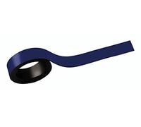 MAUL Bande magnétique bleue 1 m lot de 2 à étiqueter | repérage rapide, surface inscriptible, tenue aimantée pratique, format ajustable, lot de 2 pour bureau et atelier