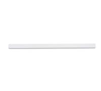 MAUL Bande métallique MAULstandard blanche adhésive pour aimants | pose sans perçage, notes à portée de vue, écriture effaçable, tenue fiable par aimants, acier anti-rayures, 100 x 5 cm