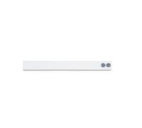 MAUL Bande métallique souple 50 cm avec 2 aimants Blanc | pose rapide sans perçage, notes toujours visibles, écriture effaçable, mémos maintenus avec soin, format extensible