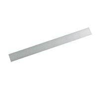 MAUL Barre métallique MAULsolid acier inoxydable argent autocollant | pose sans perçage, surface pour aimants, extension facile, notes bien visibles, profil discret au mur