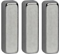 MAUL barreaux magnétiques néodyme (l)4 x (p)15 x (h)4 mm nickel 4 aimants