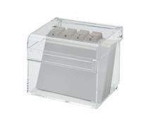 Maul Boîte À Fichier En Acrylique,A7, En Verre Transparent