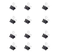 MAUL Boite de 12 Pinces mauly® 214 32 mm Noir