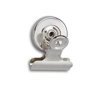 Maul briefklemmer mit kraftmagnet, breite: 30 mm, nickel 2183096