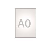 MAUL Cadre à clapets Hebel standard A0, cadre en aluminium, argent