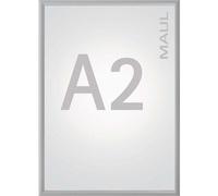 MAUL cadre d'affichage standard DIN A2 400 x 574 mm cadre en aluminium anodisé argenté