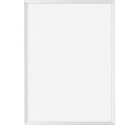 MAUL cadre MAULsolid A0 | Grand cadre pour posters, matériel publicitaire & photos | Cadre A0 avec profilé en aluminium de 32 mm | Cadre pour posters en format vertical | Argenté