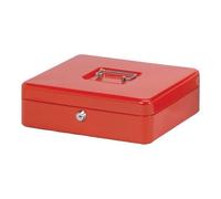 MAUL Caisse à monnaie 5611425 acier laqué 300×245×90 mm Rouge