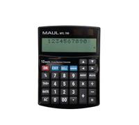 MAUL Calculatrice Bureau MTL 700 Noir LCD 12 Chiffres Double Ligne