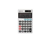 Maul M 12 Calculatrice de poche gris Ecran: 12 à pile(s), solaire