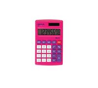 Maul M 8 Calculatrice de poche rose Ecran: 8 à pile(s), solaire
