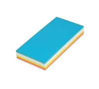 MAUL cartes d'animation rectangulaire 205 x 95 mm (120 pièces) | Fiches en papier | Idéales comme aide pour les présentations et les ateliers | Utilisables sur les deux faces | Couleur