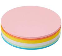 MAUL Cartes d'Animation Rondes 95 mm (120 Pièces), Cartes en Papier en Forme de Cercle, Idéales Comme Aide pour les Présentations et les Ateliers, Utilisables sur les deux Faces, Couleur