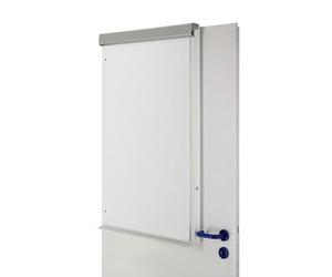 MAUL Chevalet de conférence MAULoffice pour murs et portes fixation sur une paroi ou au dessus d'une porte 70 x 100 cm auget grand blanc 6374895 1 pièce