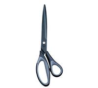 MAUL Ciseaux noir 25 cm Poignée souple acier inox | prise antidérapante, lames résistantes, format 25,4 cm, contrôle précis, usage bureau maison