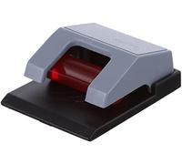 MAUL Clips à rouleau gris autocollants lot de 10 | pose murale sans perçage, maintien soigné des notes, format discret, plastique solide, 10 pièces prêtes à l’usage