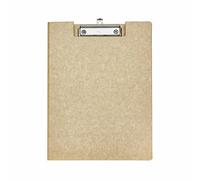 MAUL Porte-bloc à pince Maulbalance – carton renforcé 3 mm – A4 – brun